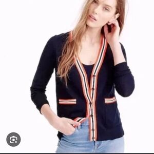 J. Crew Navy Light Weight Cardigan